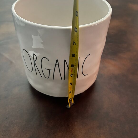 New Rae Dunn Footed Artisan Collection by Magenta “Organic" Large Flower Planter - Picture 7 of 7